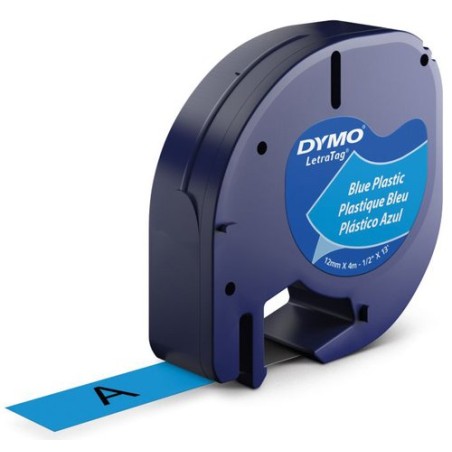 CINTA ROT-DYMO LETRATAG PLAST-NG-s-AZUL