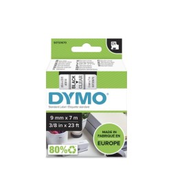 CINTA ROT-DYMO LM D1 7m 9 NEGR-s-TRANSP