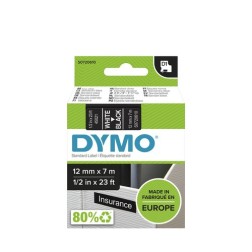CINTA ROT-DYMO LM D1 7m 12 BLANC-s-NEGRO