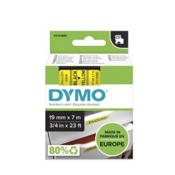 CINTA ROT-DYMO LM D1 7m 19 NEGR-s-AMAR-