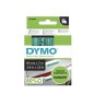 CINTA ROT-DYMO LM D1 7m 19 NEGR-s-VERDE