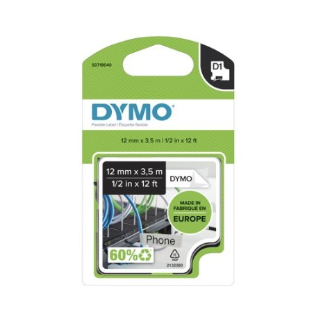 CINTA ROT-DYMO LM D1 NYLON 12 NG-s-BL