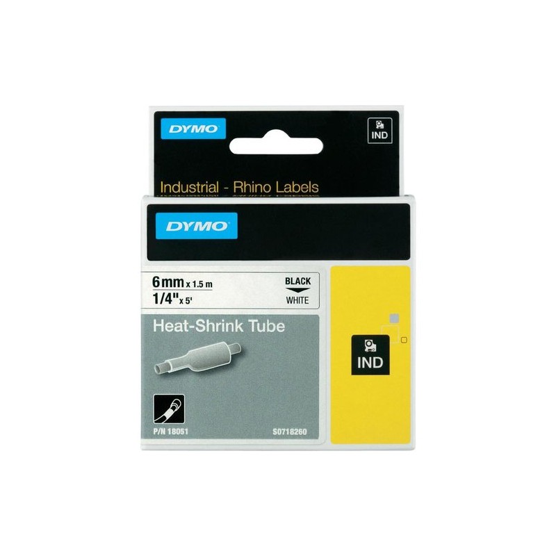 CINTA ROT-DYMO RHINO TERM-RTR- 6 BLAN CINTA ROT-DYMO RHINO TERM-RTR- 6 BLAN
