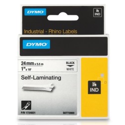 CINTA ROT-DYMO RHINO VINILO 24 BLANCO AL