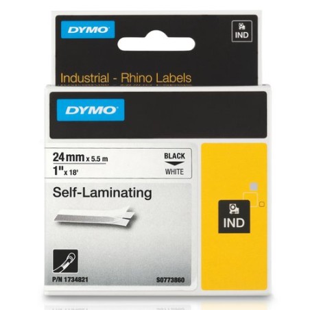 CINTA ROT-DYMO RHINO VINILO 24 BLANCO AL