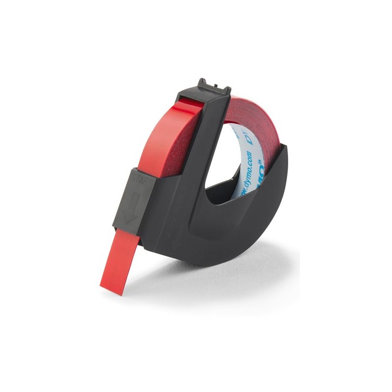 CINTA ROT-DYMO TRADICIONAL 3m 9 ROJO