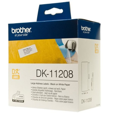 ETIQ-BROTHER PREC-PAP-38x90 mm RL-400