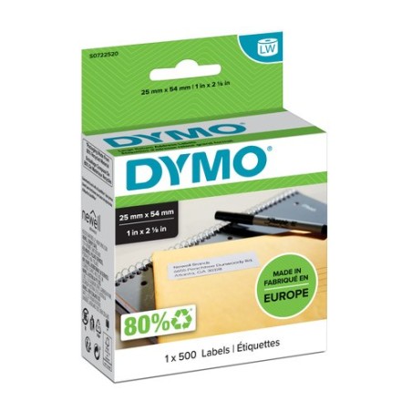 ETIQ-DYMO LW 25x54mm RL-500 REMITENTE