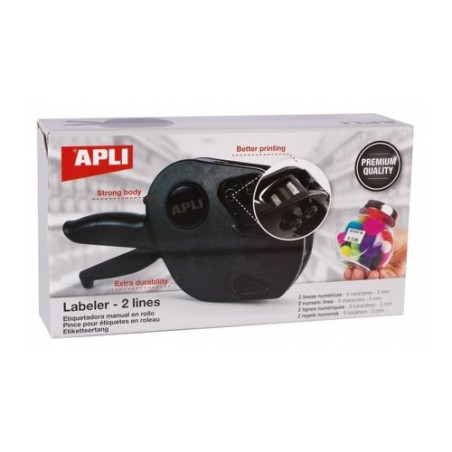 ETIQUETADORA APLI 2 LINEAS PREMIUM