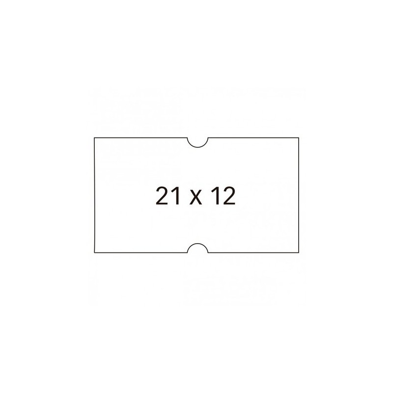 ETIQ-PRECIOS APLI PERM- 21x12 BLANCO P-6