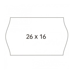 ETIQ-PRECIOS APLI PERM-ONDA 26x16 BLANCO