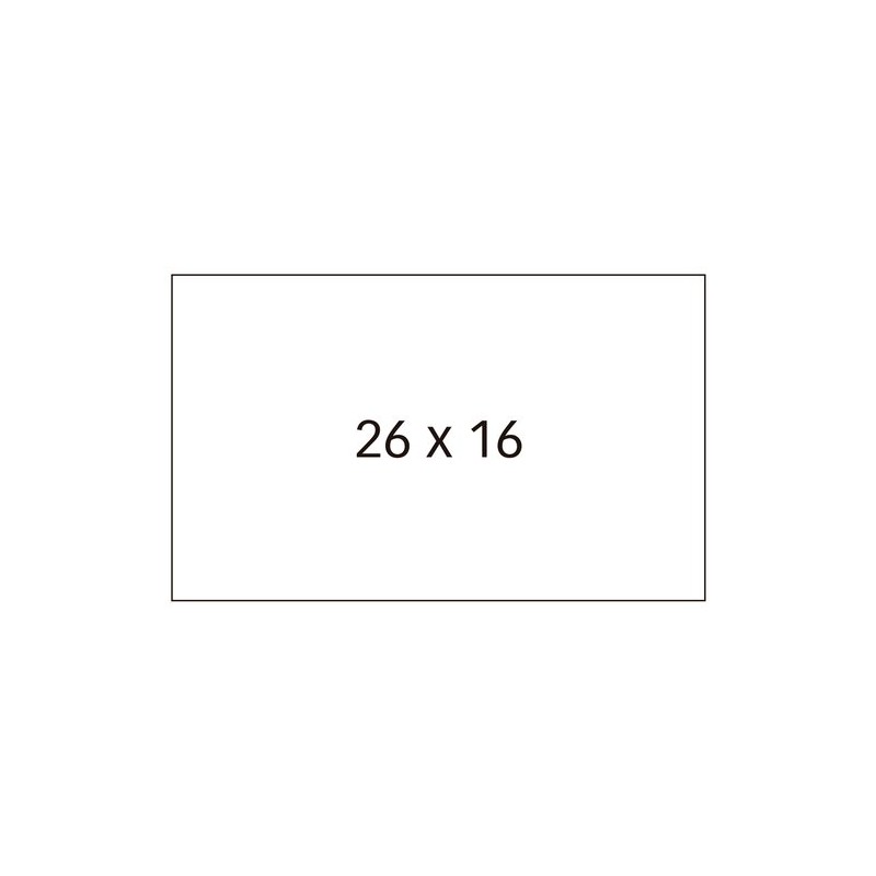 ETIQ-PRECIOS APLI REM-26x16 BLANCO