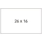 ETIQ-PRECIOS APLI REM-26x16 BLANCO