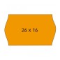 ETIQ-PRECIOS APLI REM-ONDA 26x16 NARANJA
