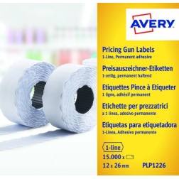 ETIQ-PRECIOS AVERY 26x12 BLANCO
