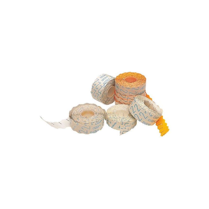 ETIQ-PRECIOS METO Nº2 22x12 NARANJA