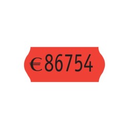 ETIQ-PRECIOS PRYSE 26x12 ONDA NARANJA