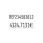 ETIQ-PRECIOS PRYSE 26x16 BLANCO