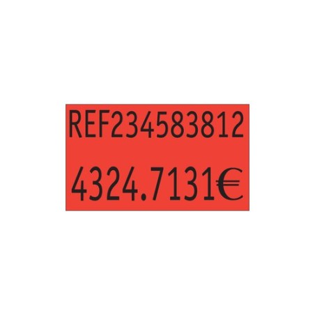 ETIQ-PRECIOS PRYSE 26x16 NARANJA