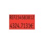 ETIQ-PRECIOS PRYSE 26x16 NARANJA