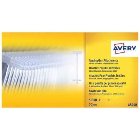 RECAMBIO AVERY NAVETE PLASTICO 40mm 5000