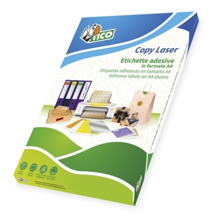 ETIQ-IMP-TICO LP4W-7025 100h A4 BLANCA