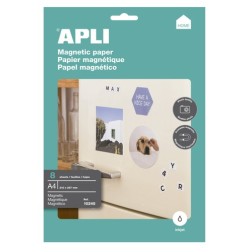 ETIQUETAS APLI A4 IMANTADAS 10245 8UDS
