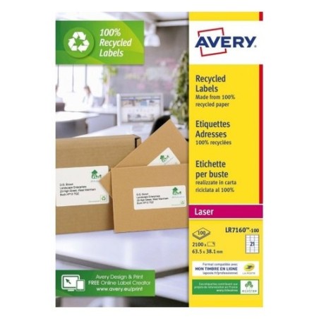 ETIQUETAS AVERY QUICKPELL 99x34 100 h-