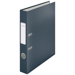 ARCHIVADOR LEITZ COSY A4 180º 50mm GRIS