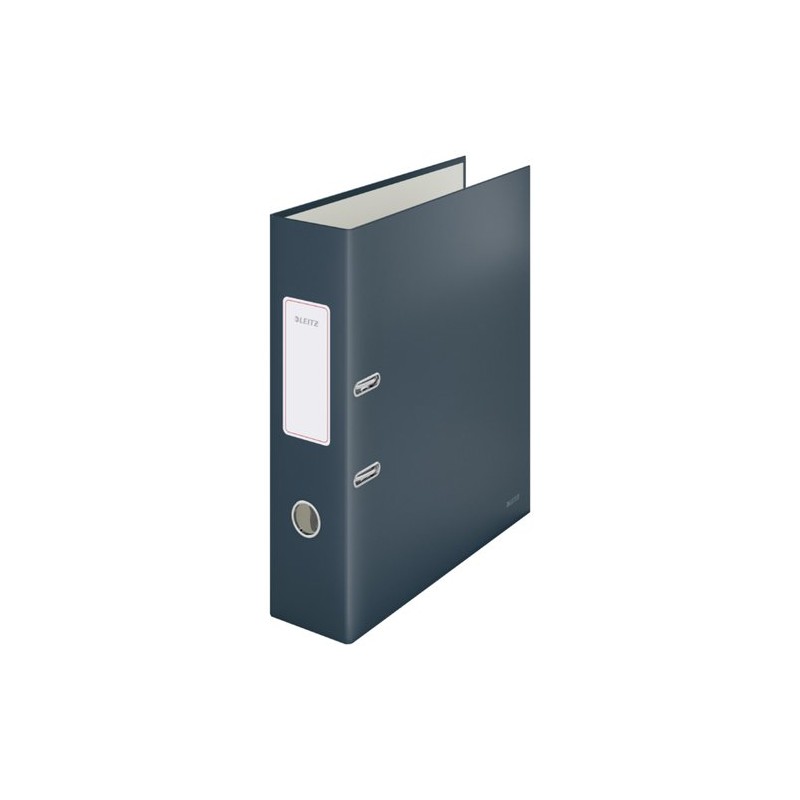 ARCHIVADOR LEITZ COSY A4 180º 80mm GRIS
