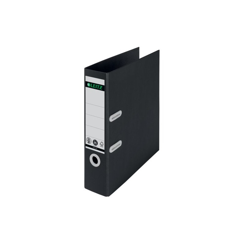 ARCHIVADOR LEITZ RECYCLE A4 180º 80mm NE