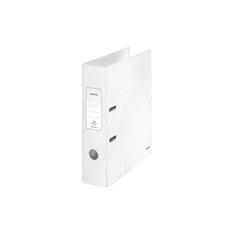 ARCHIVADOR LEITZ WOW A4 180º 80mm BLANCO