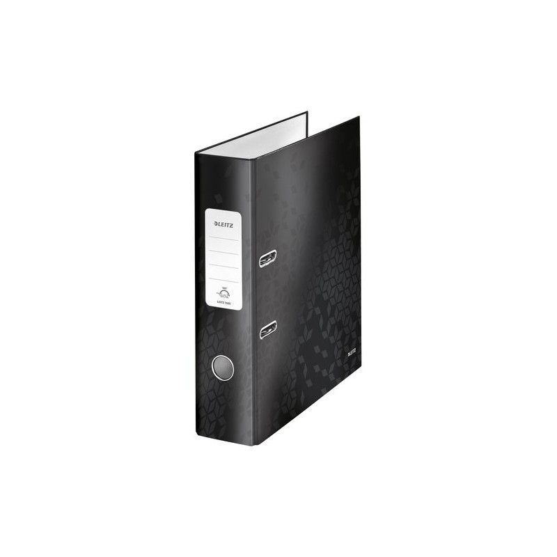 ARCHIVADOR LEITZ WOW A4 180º 80mm NEGRO