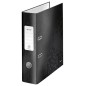 ARCHIVADOR LEITZ WOW A4 180º 80mm NEGRO