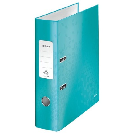 ARCHIVADOR LEITZ WOW A4 180º 80mm TURQUE