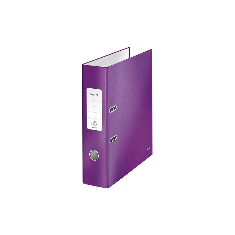 ARCHIVADOR LEITZ WOW A4 180º 80mm VIOLET