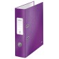 ARCHIVADOR LEITZ WOW A4 180º 80mm VIOLET