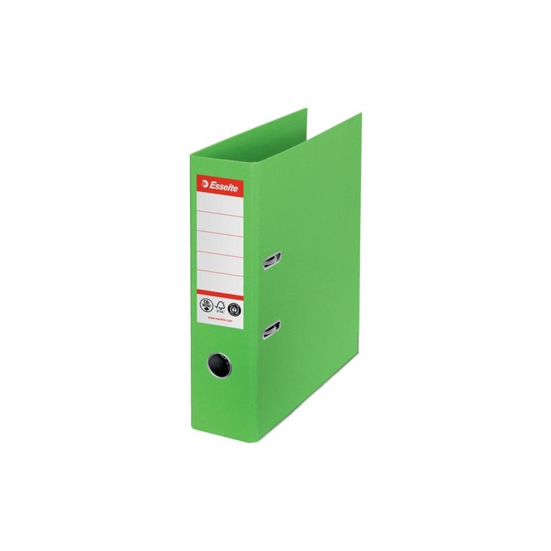 ARCHIVADOR ESS-CART-FORRADO A4 75mm VERD