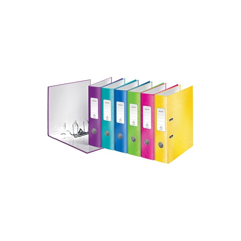 ARCHIVADOR LEITZ WOW A4 180º 80mm SURTID