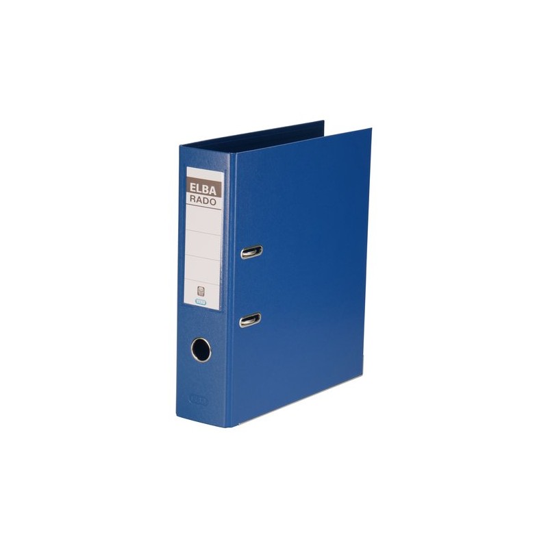 ARCHIVADOR ELBA PVC RADO PLAST A4 80 AZ-