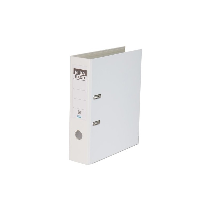 ARCHIVADOR ELBA PVC RADO PLAST A4 80 BL-