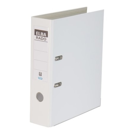 ARCHIVADOR ELBA PVC RADO PLAST A4 80 BL-
