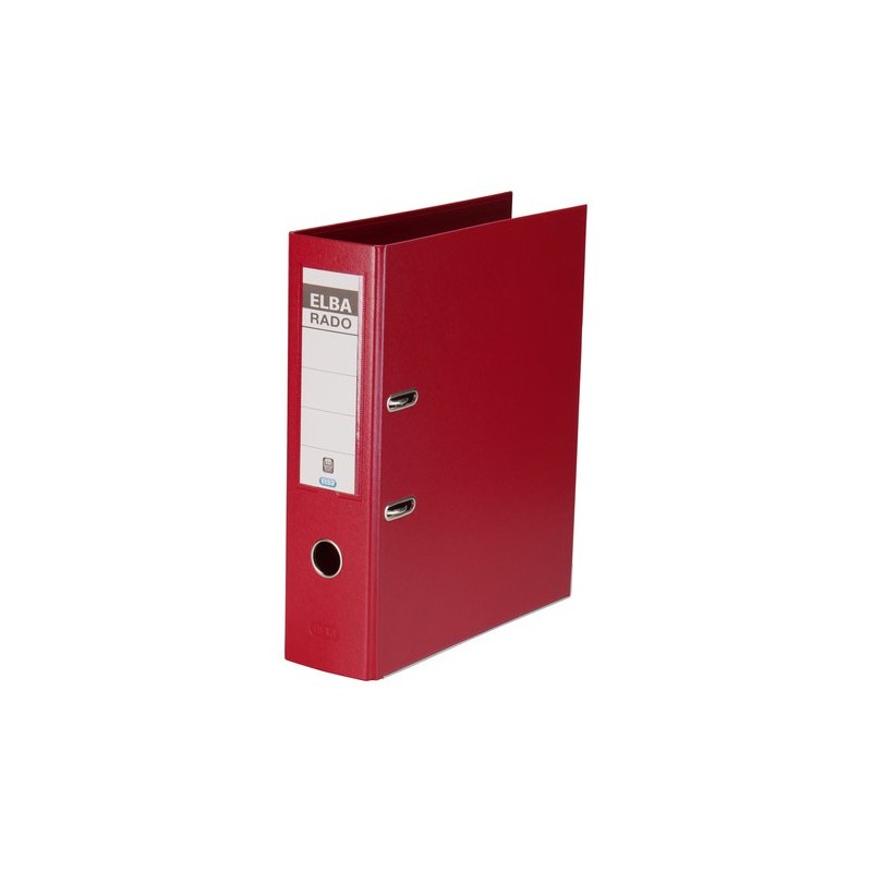 ARCHIVADOR ELBA PVC RADO PLAST A4 80 RJ-