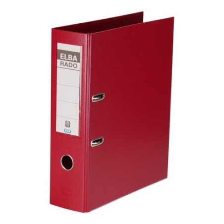 ARCHIVADOR ELBA PVC RADO PLAST A4 80 RJ-
