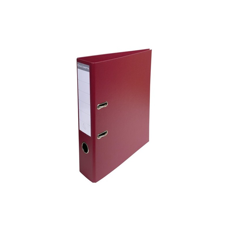 ARCHIVADOR EXAC- FR-PVC A4 70 BURDEOS