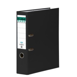ARCHIVADOR ELBA PVC RADO CHIC A4 80 NEGR