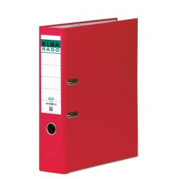 ARCHIVADOR ELBA PVC RADO CHIC A4 80 ROJO
