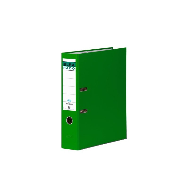 ARCHIVADOR ELBA PVC RADO CHIC A4 80 VERD
