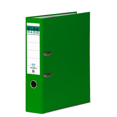 ARCHIVADOR ELBA PVC RADO CHIC Fº 80 VERD