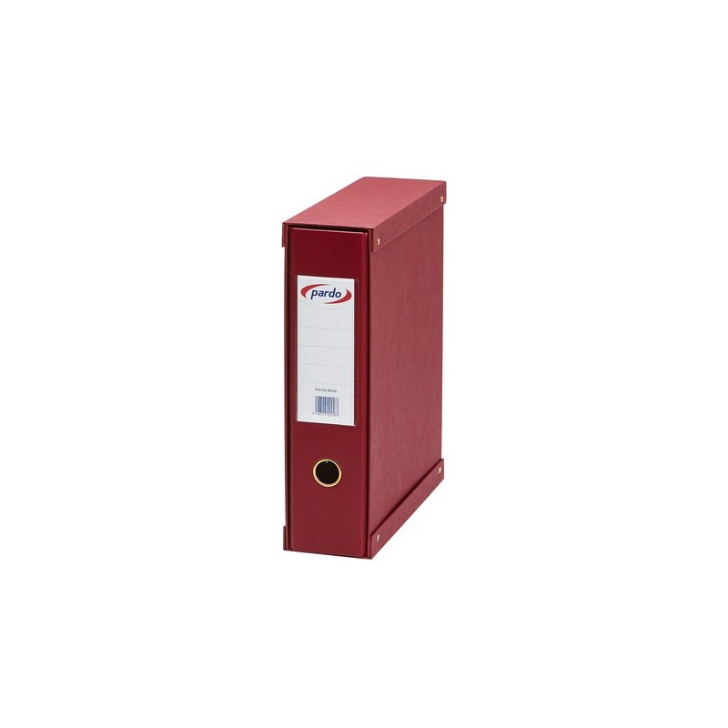 ARCHIVADOR PARDO FR-PVC A4 c-CJ-70 ROJO